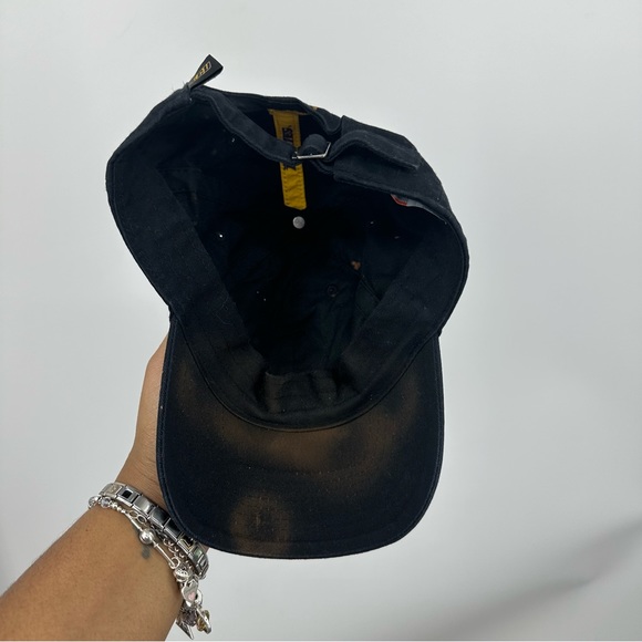 Nike ECU Pirates Custom Bleach Splatter Dad Hat OS Embroidered - Picture 7 of 8